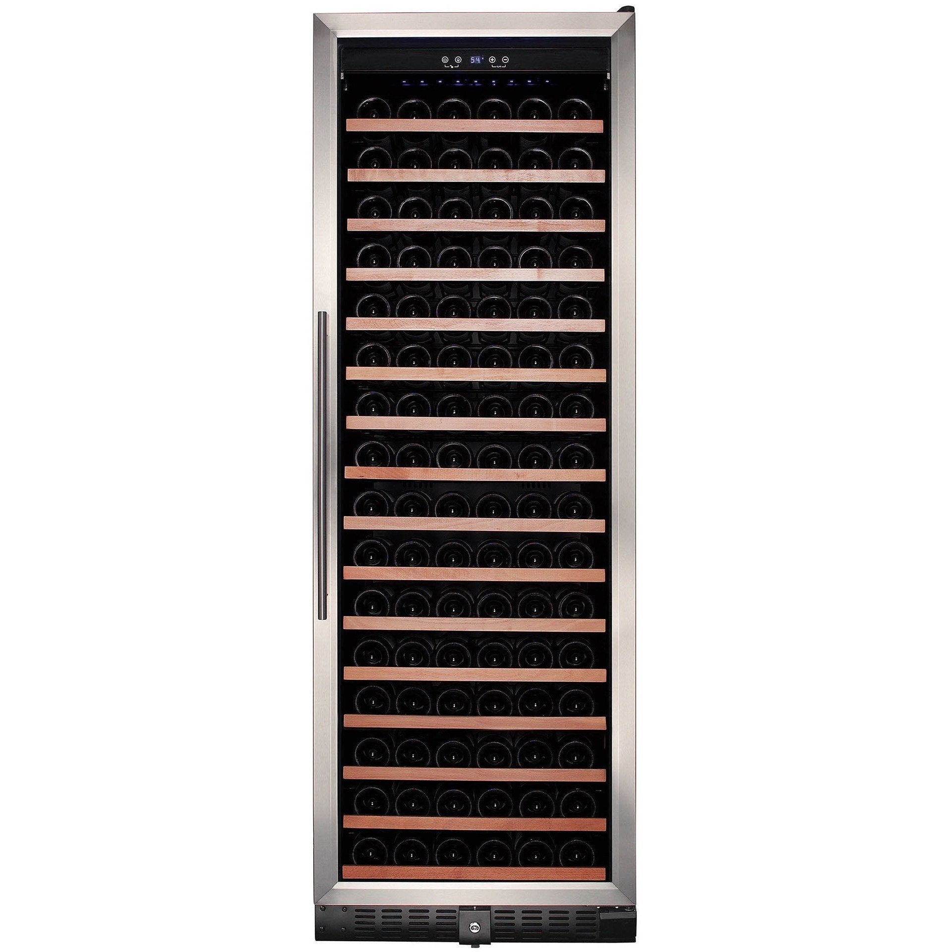 Smith & Hanks 166 Bottle Stainless Single Zone Wine Cooler (RW428SR)