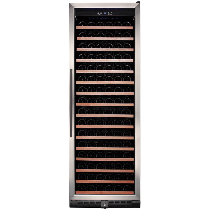 Smith & Hanks 166 Bottle Stainless Single Zone Wine Cooler (RW428SR)
