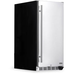 NewAir 15” Built-in 90 Can Outdoor Weatherproof Stainless Steel Beverage Fridge (NOF090SS00)