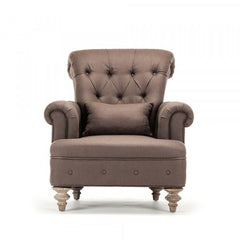 Zentique Yves Tufted Arm Chair (CF007 E272 A008)