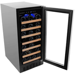 Smith & Hanks 34 Bottle Single Zone Wine Cooler (RW88SR)