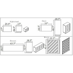 J&M The Monte Leone Bedroom Set