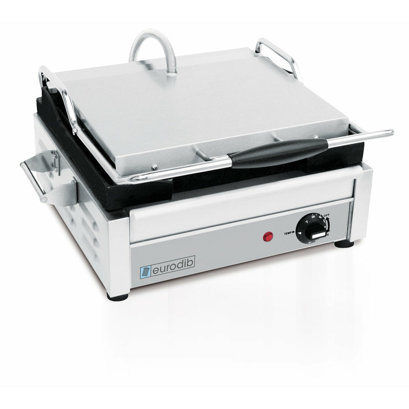 Eurodib Medium 220-240V All Ribbed Panini Grill (SFE02345 240)